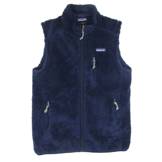 patagonia パタゴニア 16AW 25926FA16 16年製 LOS GATOS FLEECE VEST ロスガトス フリース ベスト ネイビー系 S【中古】