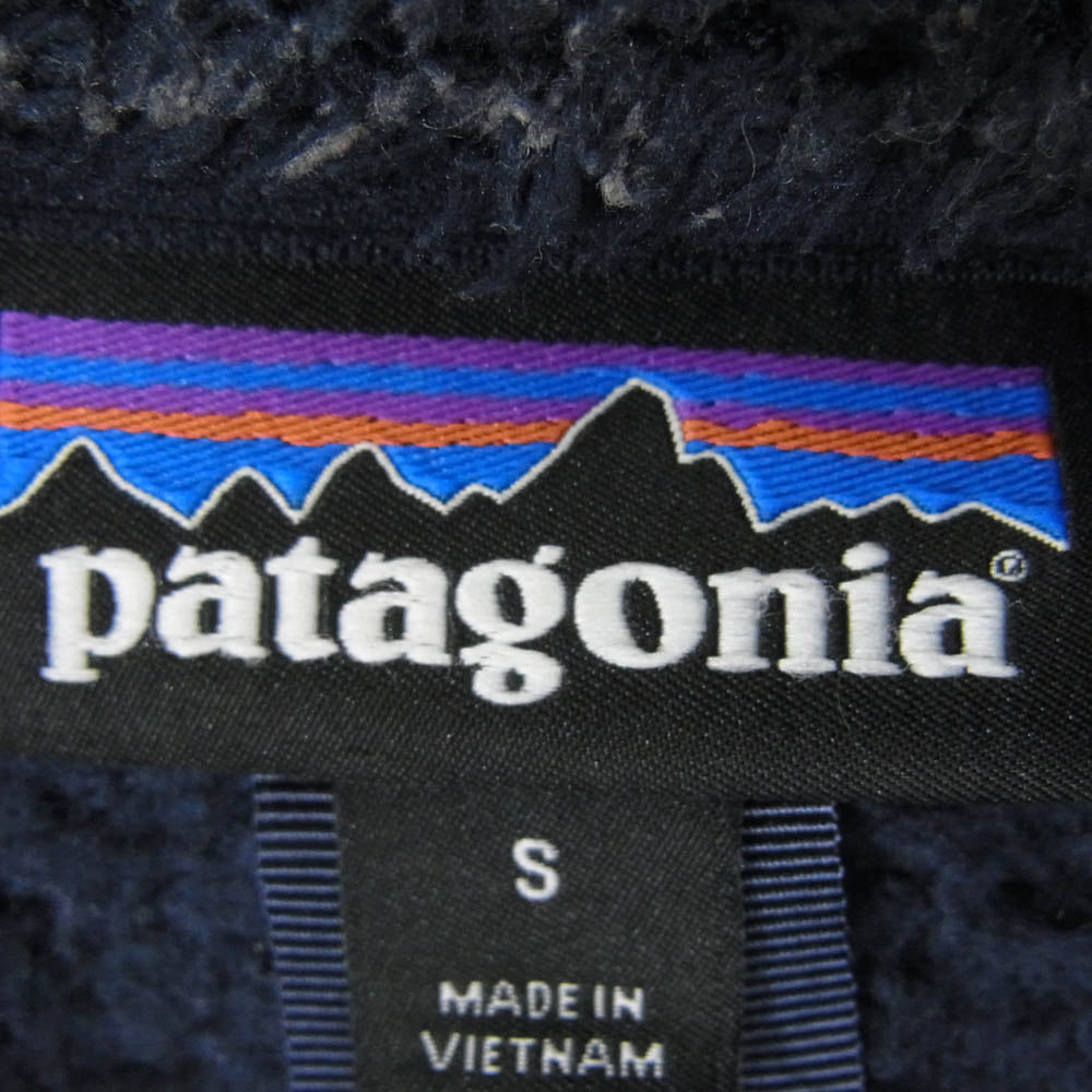 patagonia パタゴニア 16AW 25926FA16 16年製 LOS GATOS FLEECE VEST ロスガトス フリース ベスト ネイビー系 S【中古】
