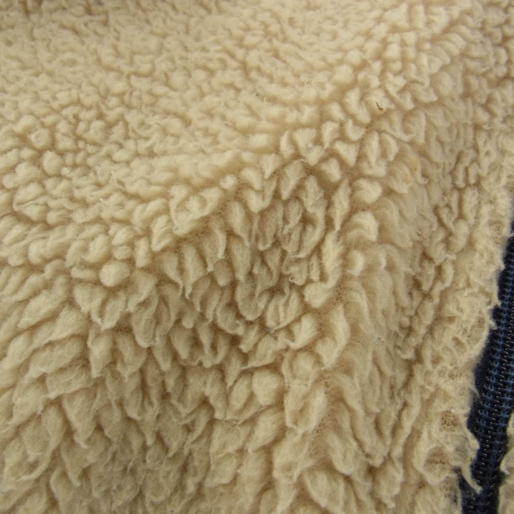 patagonia パタゴニア 23044 USA製 01年製 CLASSIC RETRO X VEST クラシック レトロX フリース ベスト ベージュ ブラウン系 S【中古】