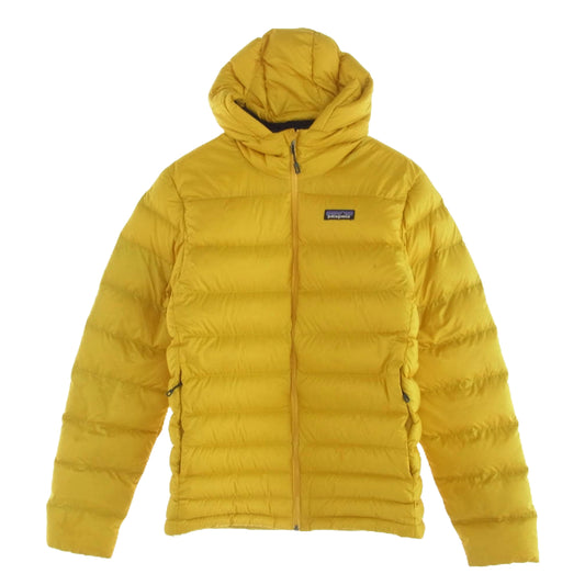 patagonia パタゴニア 16AW 84902FA16 16年製 Hi-Loft Down Hoody ハイロフト ダウン フーディ ジャケット イエロー系 XS【中古】