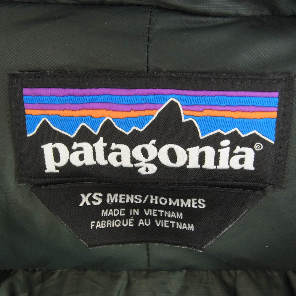 patagonia パタゴニア 16AW 84902FA16 16年製 Hi-Loft Down Hoody ハイロフト ダウン フーディ ジャケット イエロー系 XS【中古】