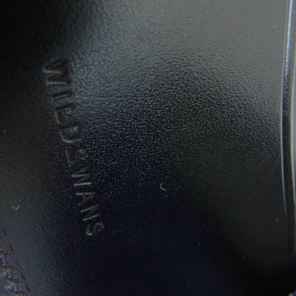 WILDSWANS ワイルドスワンズ Grounder グラウンダー クロコ ロイヤルブルー ウォレット 財布 ブルー系【極上美品】【中古】