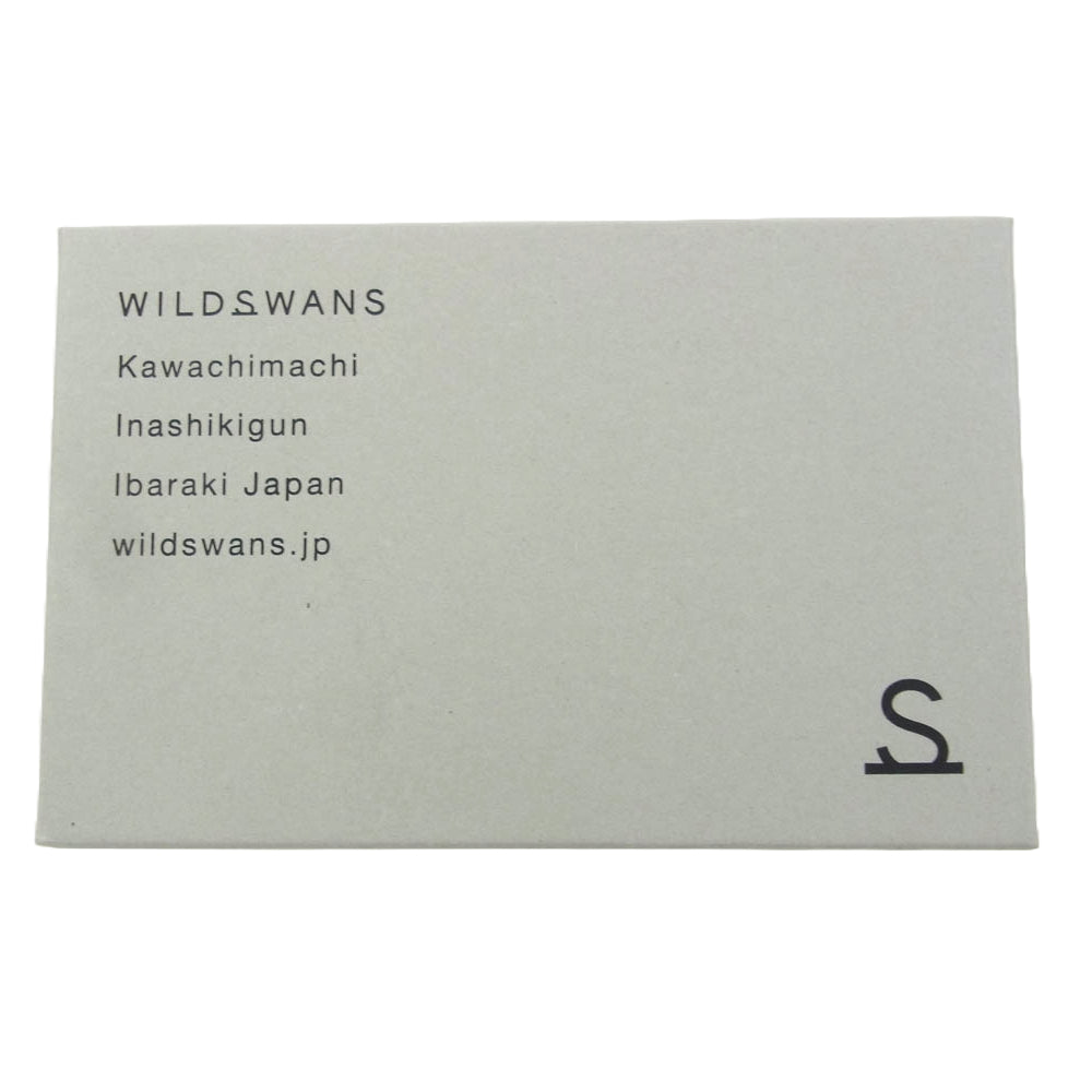 WILDSWANS ワイルドスワンズ Grounder グラウンダー クロコ ロイヤルブルー ウォレット 財布 ブルー系【極上美品】【中古】