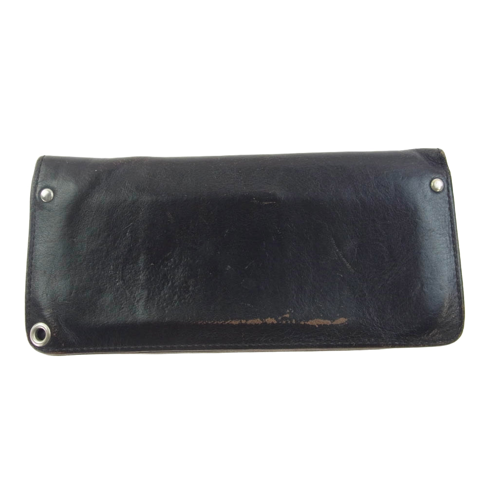 TENDERLOIN テンダーロイン T-WALLET トラッカーウォレット 長財布 ブラック系【中古】