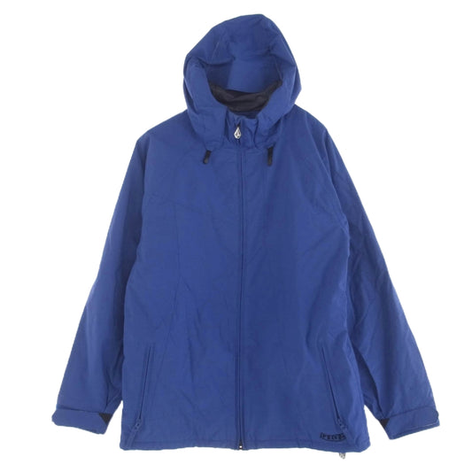 VOLCOM ボルコム G0451106　 INDUSTRIAL JKCKET ナイロン ジャケット スキーウェア ブルー系 M【中古】