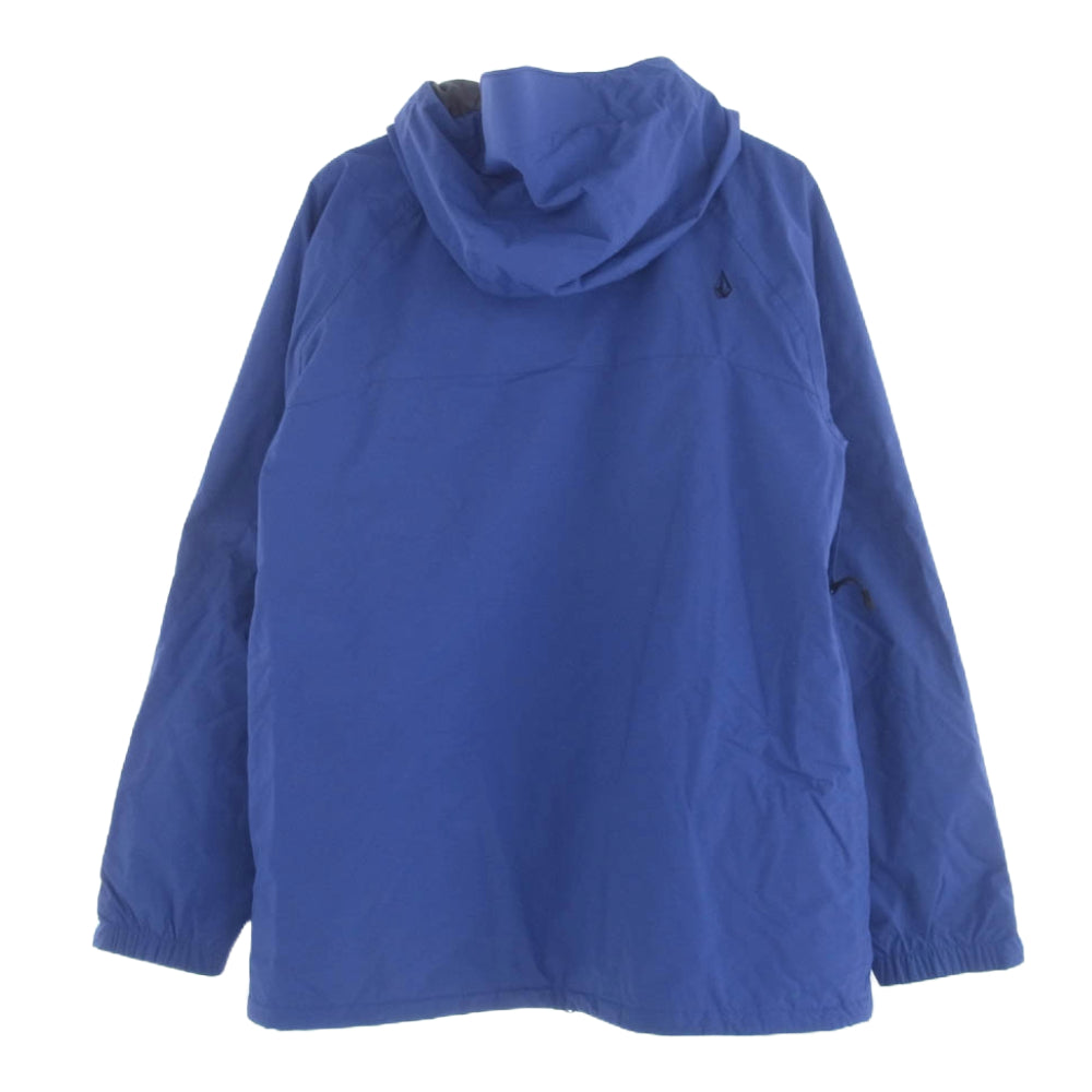 VOLCOM ボルコム G0451106　 INDUSTRIAL JKCKET ナイロン ジャケット スキーウェア ブルー系 M【中古】