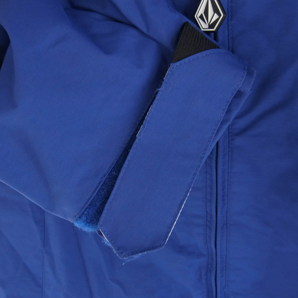 VOLCOM ボルコム G0451106　 INDUSTRIAL JKCKET ナイロン ジャケット スキーウェア ブルー系 M【中古】
