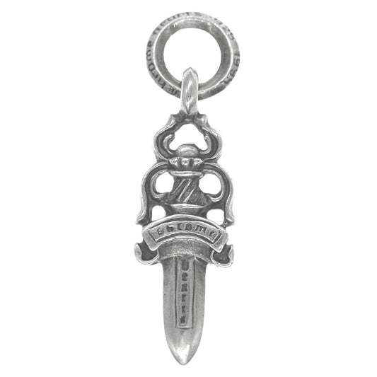 CHROME HEARTS クロムハーツ（原本無） #5DAGGER #5ダガーチャーム ペンダントトップ シルバー系【中古】