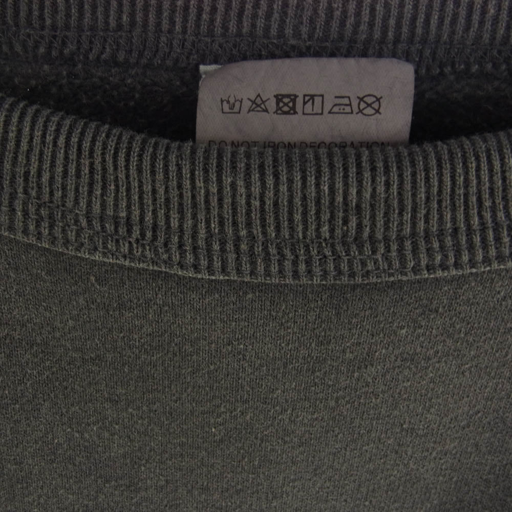 SAINT MICHAEL セントマイケル 22AW SM-A22-0000-015 COLOFUL SAINT CRW SWT カラフル クルー スウェット グレー系 XL【中古】 SAINT MICHAEL セントマイケル 22AW SM-A22-0000-015 COLOFUL