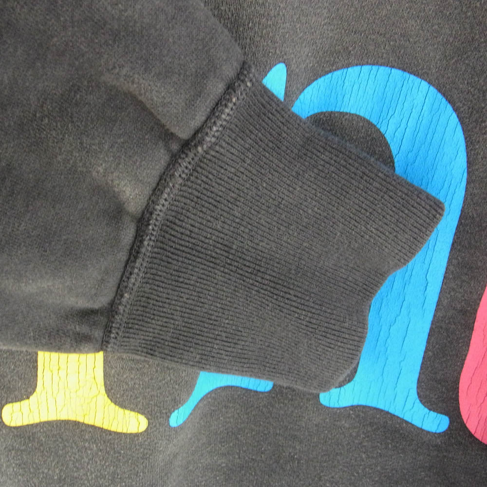 SAINT MICHAEL セントマイケル 22AW SM-A22-0000-015 COLOFUL SAINT CRW SWT カラフル クルー スウェット グレー系 XL【中古】