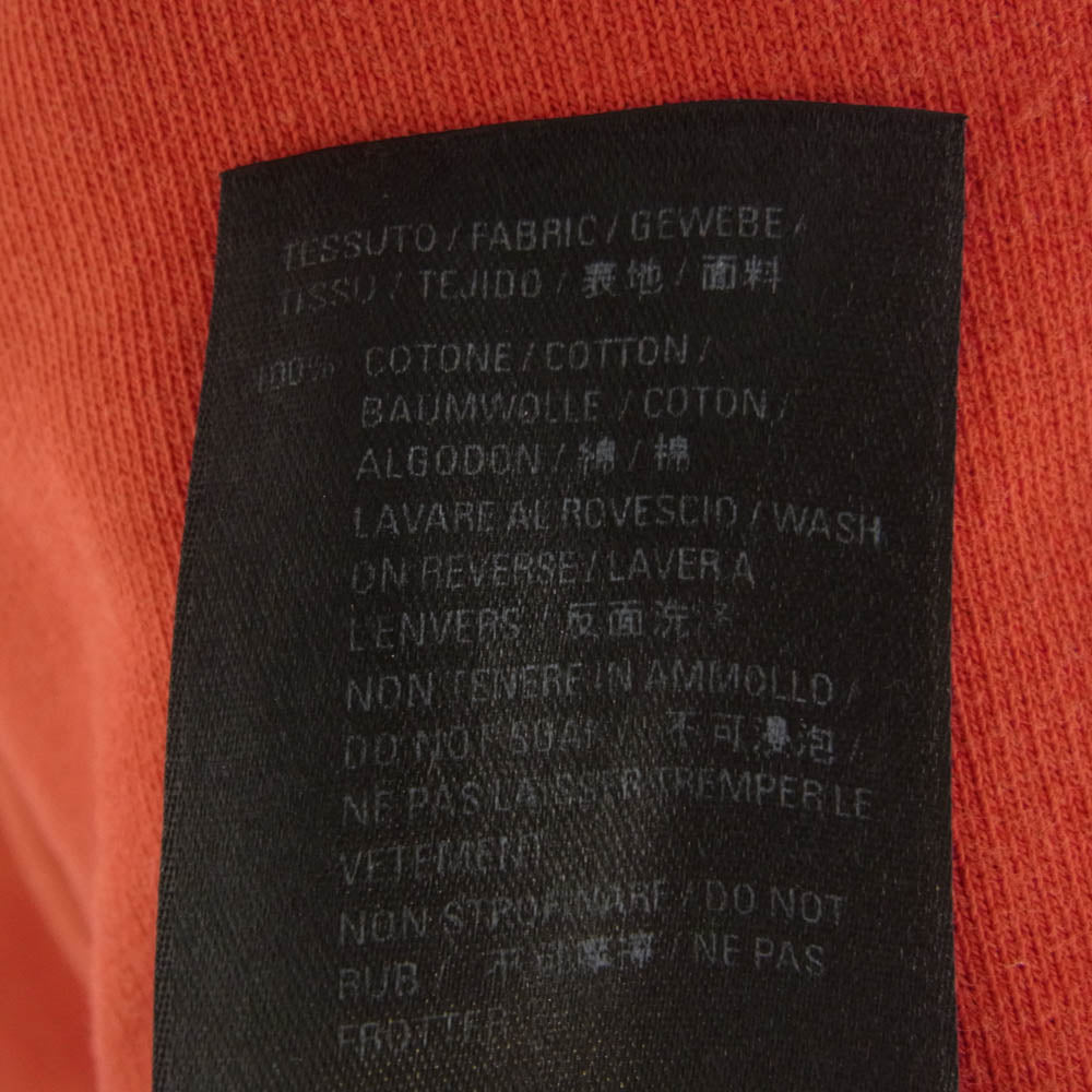 BALENCIAGA バレンシアガ 674986 TLVJ3 MAISON ワイド フィット プルオーバー パーカー レッド系 S【中古】