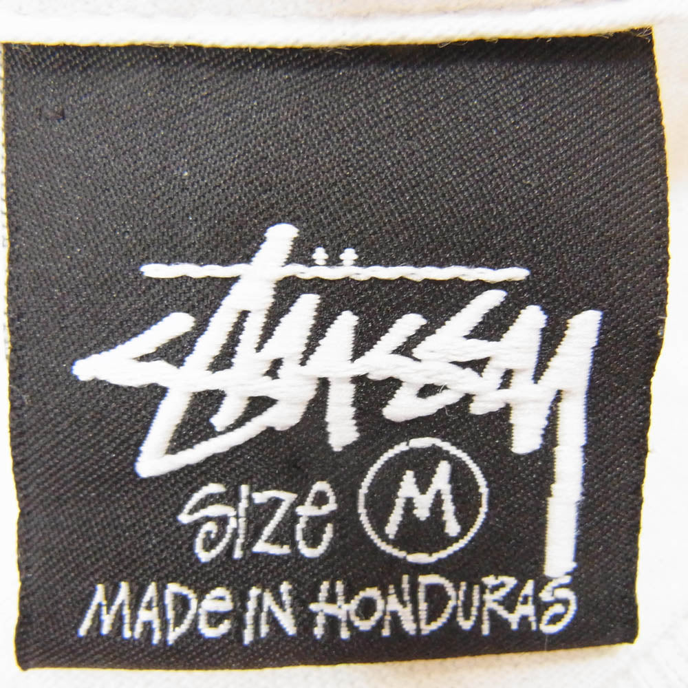 STUSSY ステューシー Built To Last Pig Dyed Tee  半袖 Tシャツ ホワイト系 M【中古】