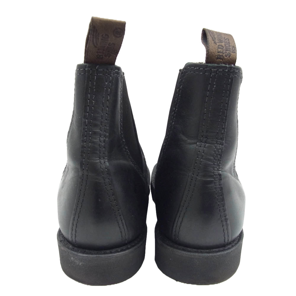 RED WING レッドウィング 3194 CLASSIC CHELSEA クラシック チェルシー ブーツ サイドゴア ブラック ブラック系 US8.5D【中古】