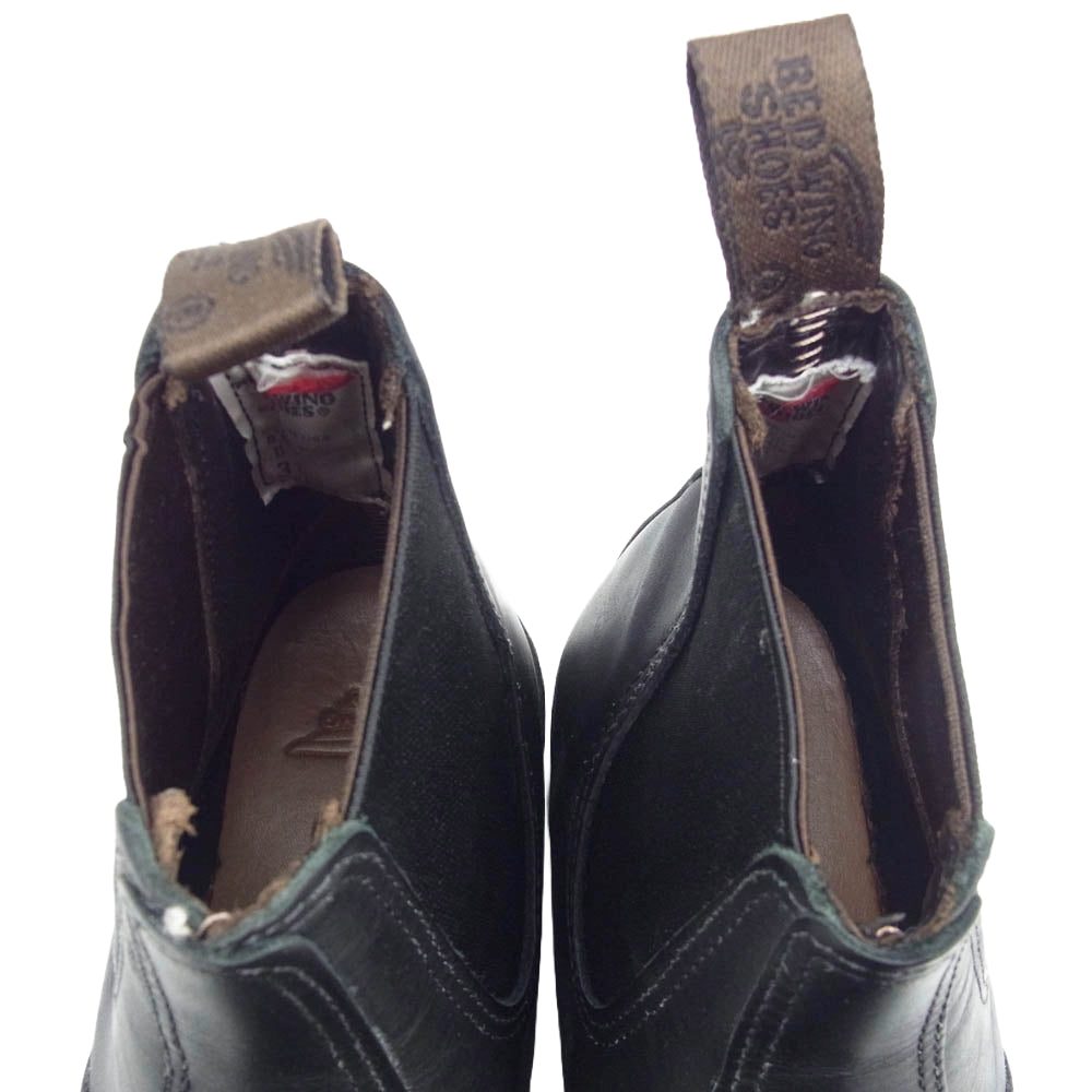 RED WING レッドウィング 3194 CLASSIC CHELSEA クラシック チェルシー ブーツ サイドゴア ブラック ブラック系 US8.5D【中古】