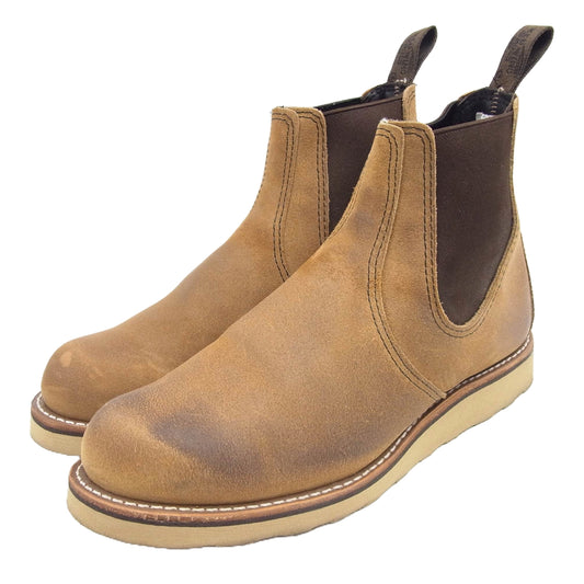 RED WING レッドウィング 3192 CLASSIC CHELSEA クラシック チェルシー ブーツ サイドゴア ブラウン ブラウン系 US8.5D【中古】