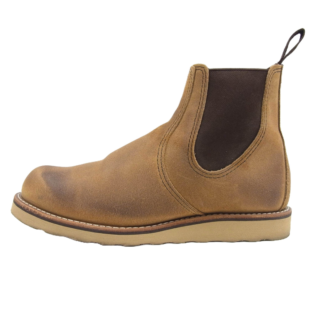 RED WING レッドウィング 3192 CLASSIC CHELSEA クラシック チェルシー ブーツ サイドゴア ブラウン ブラウン系 US8.5D【中古】