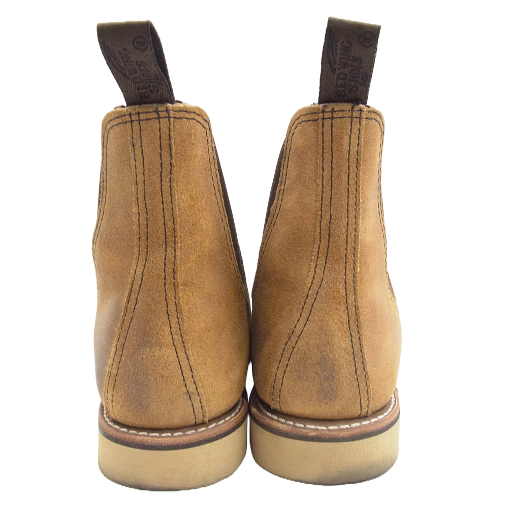 RED WING レッドウィング 3192 CLASSIC CHELSEA クラシック チェルシー ブーツ サイドゴア ブラウン ブラウン系 US8.5D【中古】