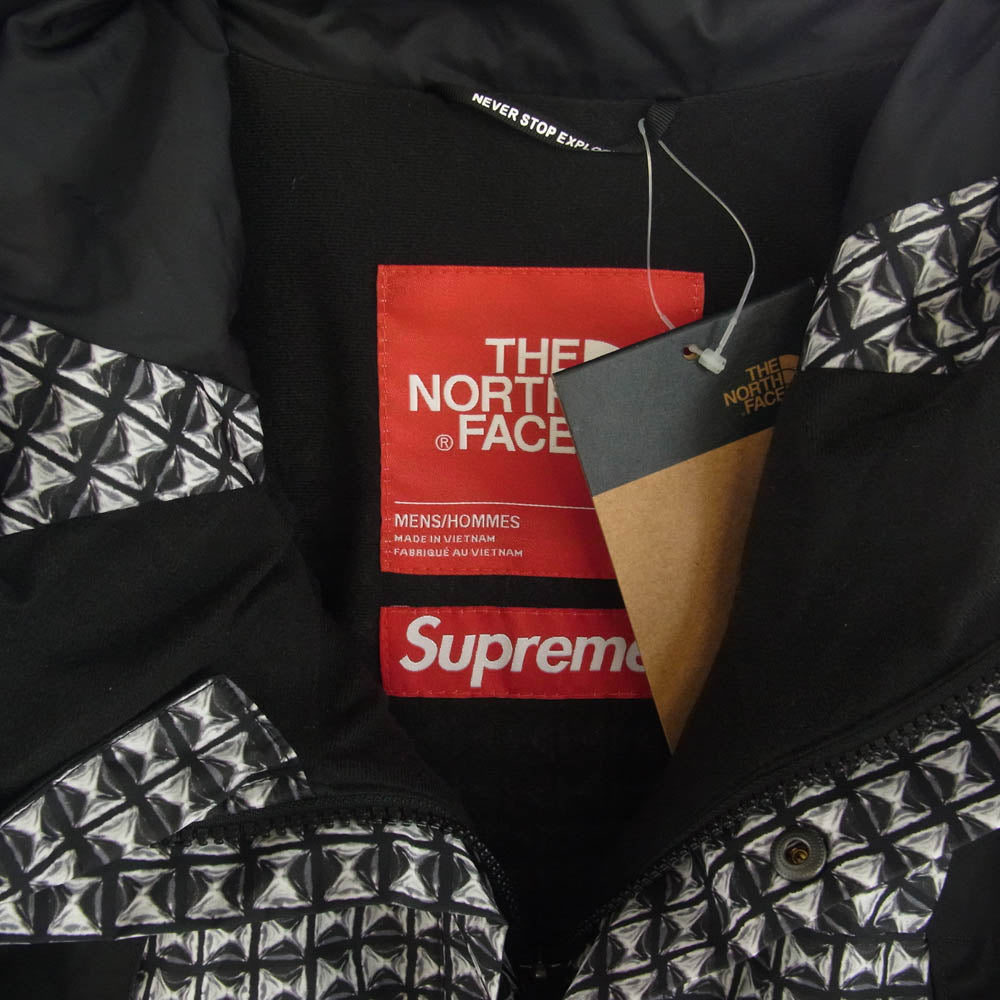 Supreme シュプリーム 21SS × THE NORTH FACE ノースフェイス studded mountain lightjacket スタッズ マウンテンライトジャケット ブラック系 M【中古】