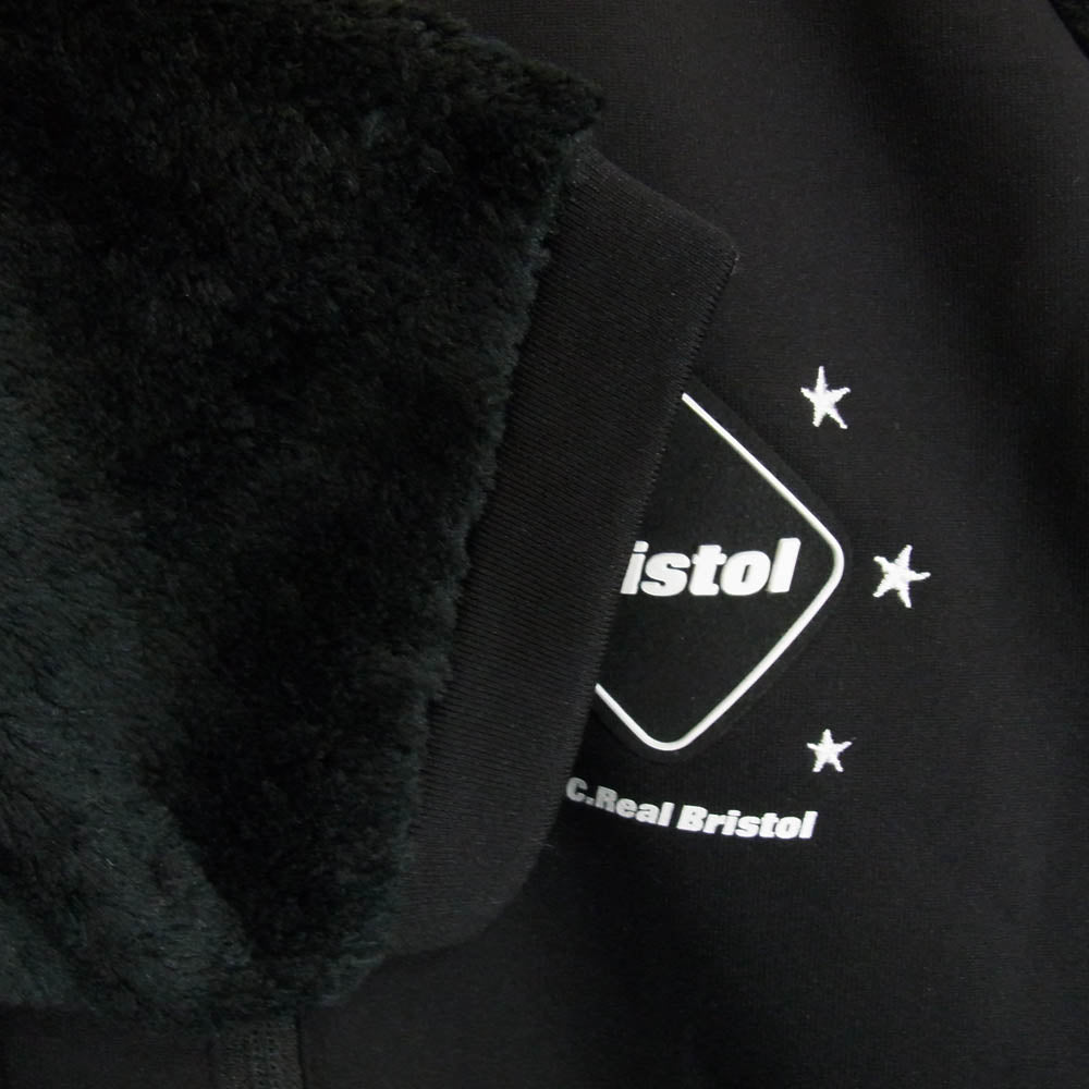F.C.R.B. エフシーアールビー FCRB-242062 POLARTEC HYBRID STAND COLLAR JACKET ポーラテック ハイブリッド スタンドカラー ジャケット ブラック系 XL【新古品】【未使用】【中古】