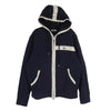 MONCLER モンクレール MAGLIA CARDIGAN フルジップ スウェット パーカー ネイビー系 L【中古】