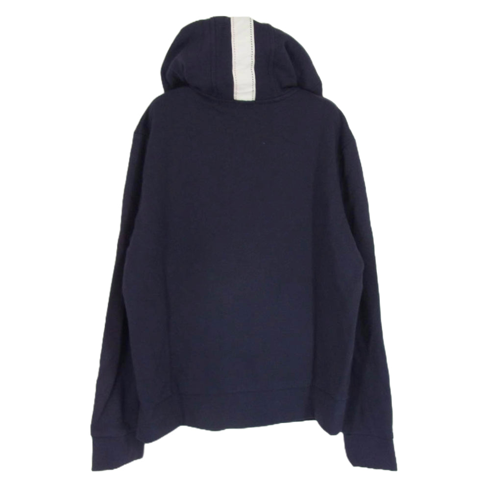 MONCLER モンクレール MAGLIA CARDIGAN フルジップ スウェット パーカー ネイビー系 L【中古】