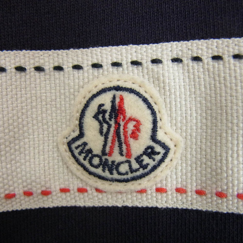 MONCLER モンクレール MAGLIA CARDIGAN フルジップ スウェット パーカー ネイビー系 L【中古】