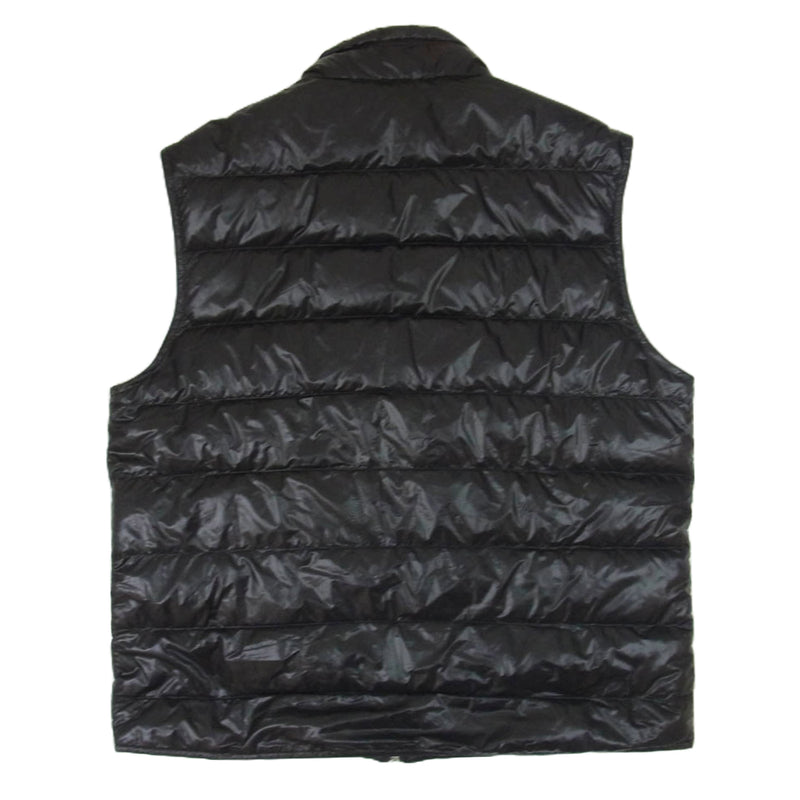 MONCLER モンクレール gui gilet ギュイ ダウン ベスト ブラック系 5【中古】