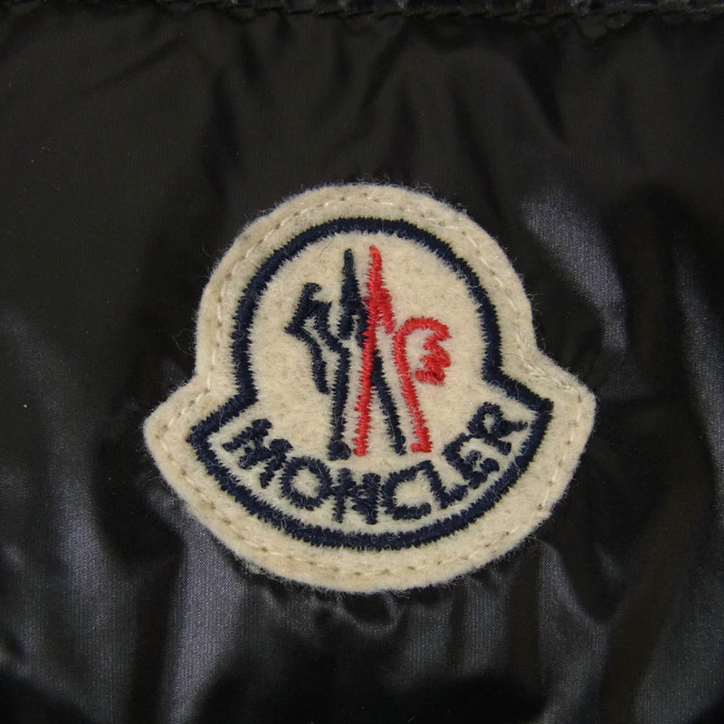 MONCLER モンクレール gui gilet ギュイ ダウン ベスト ブラック系 5【中古】