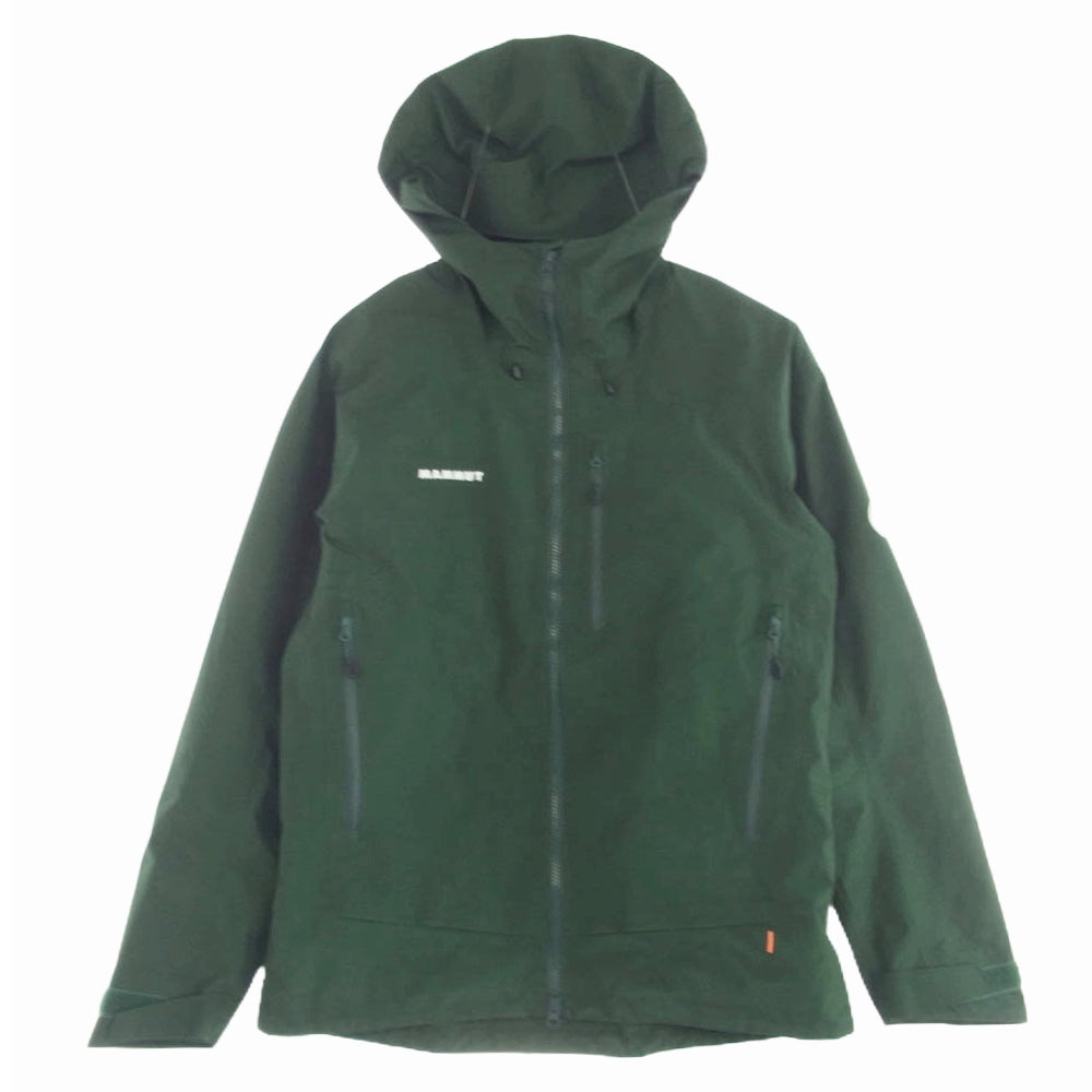 Mammut マムート Ayako Pro 2.0 HS Hooded Jacket AF Men アヤコ プロ フーデッド ジャケット マウンテンパーカー グリーン系 XL【中古】