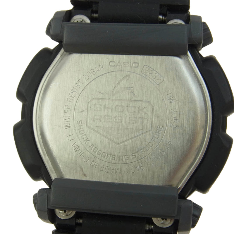 G-SHOCK ジーショック DW-9052 デジタル ラバー 腕時計 ウォッチ ブラック系【中古】