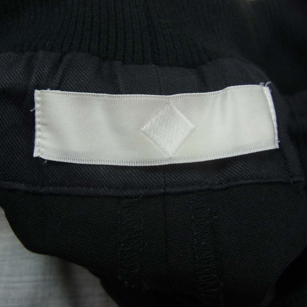 エトセンス 異素材切替 イージー スラックス パンツ グレー系【中古】
