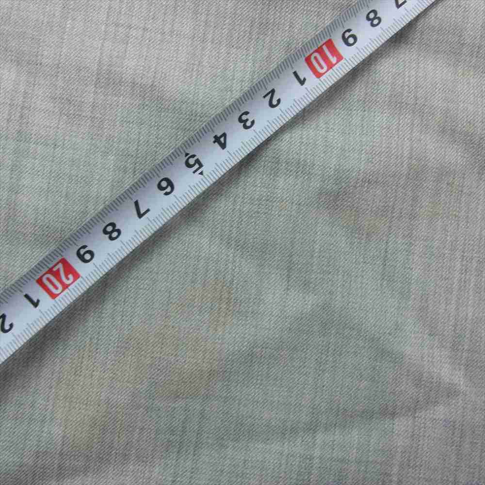 エトセンス 異素材切替 イージー スラックス パンツ グレー系【中古】