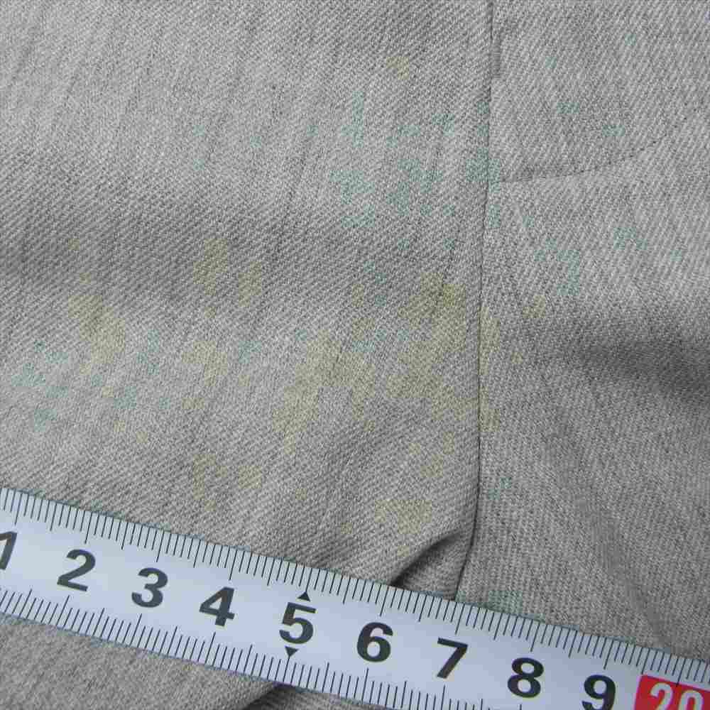 エトセンス 異素材切替 イージー スラックス パンツ グレー系【中古】