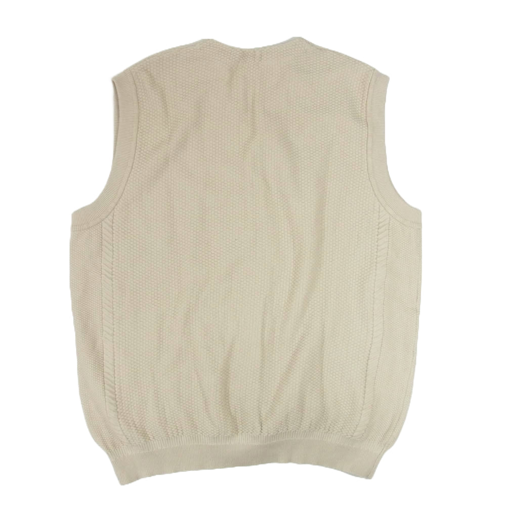 ヤシキ YSK-22SS-KN08 Namioto Vest ナミオト ニット ベスト カーディガン ベージュ系 2【中古】