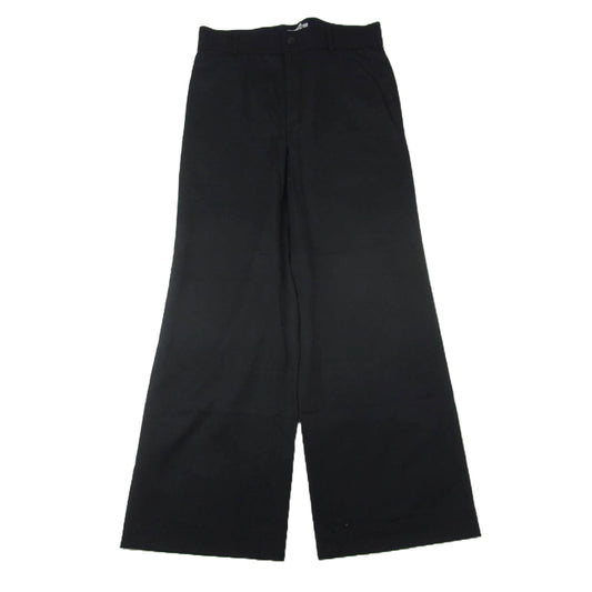 ラッピンノット ワイド スラックス パンツ ブラック系 2【中古】