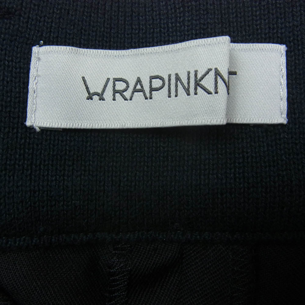 ラッピンノット ワイド スラックス パンツ ブラック系 2【中古】