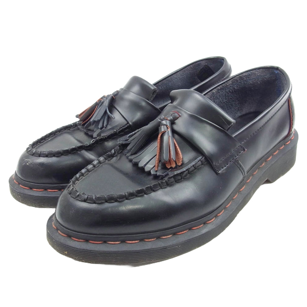 Dr.Martens ドクターマーチン レザー タッセル ローファー シューズ ブラック系 サイズ表記が消えております。【中古】