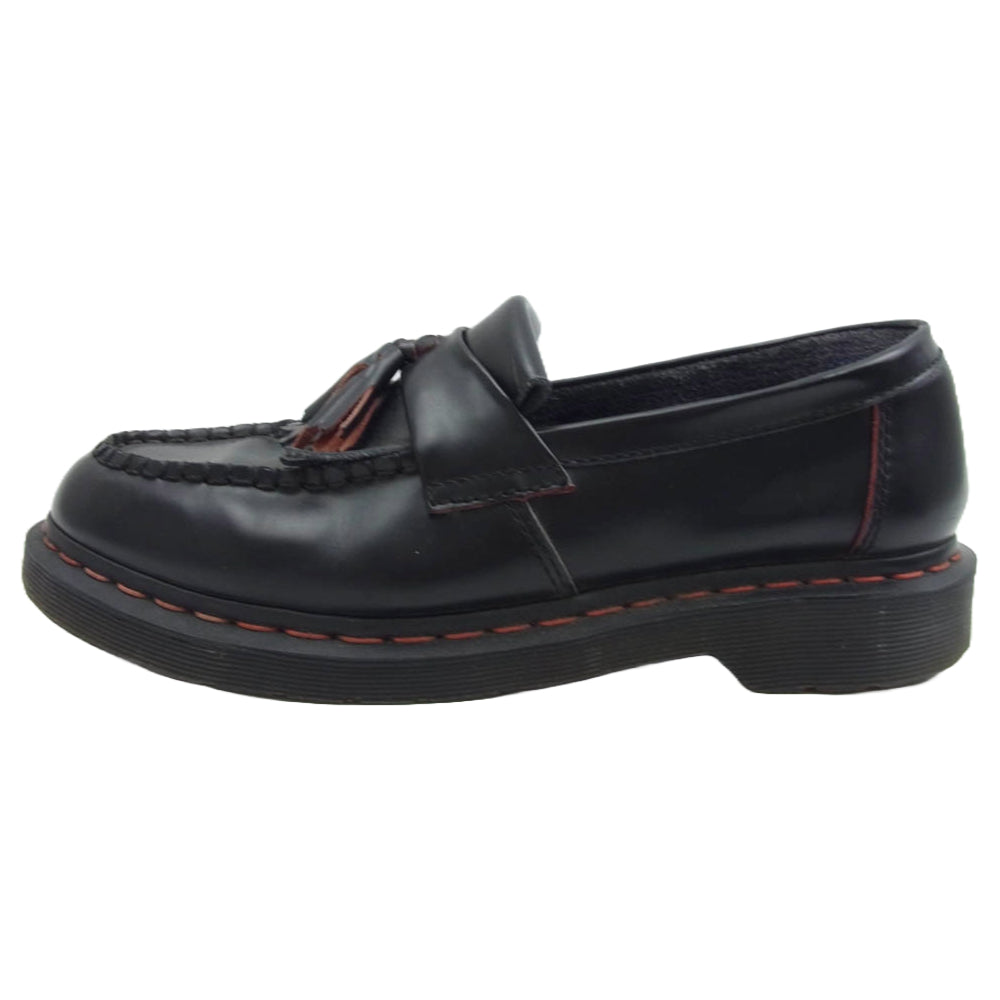 Dr.Martens ドクターマーチン レザー タッセル ローファー シューズ ブラック系 サイズ表記が消えております。【中古】