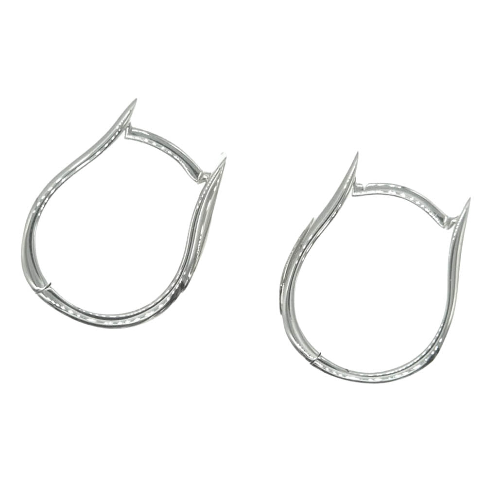 TOM WOOD トムウッド Oyster Hoops Small Silver オイスター フープス ピアス シルバー【中古】