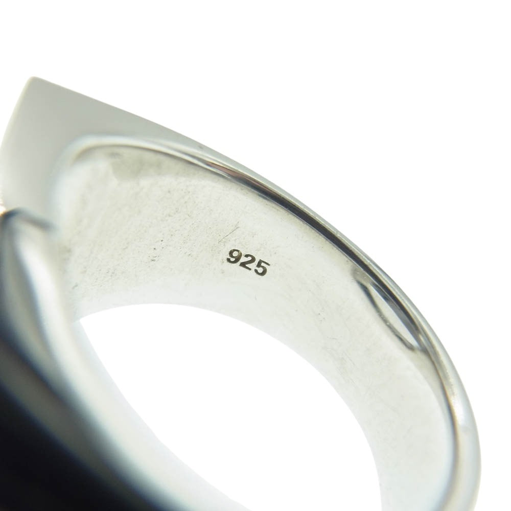 TOM WOOD トムウッド Cushion Open Ring クッション オープン スクエア シルバー925 ロジウムメッキ シルバー系【中古】