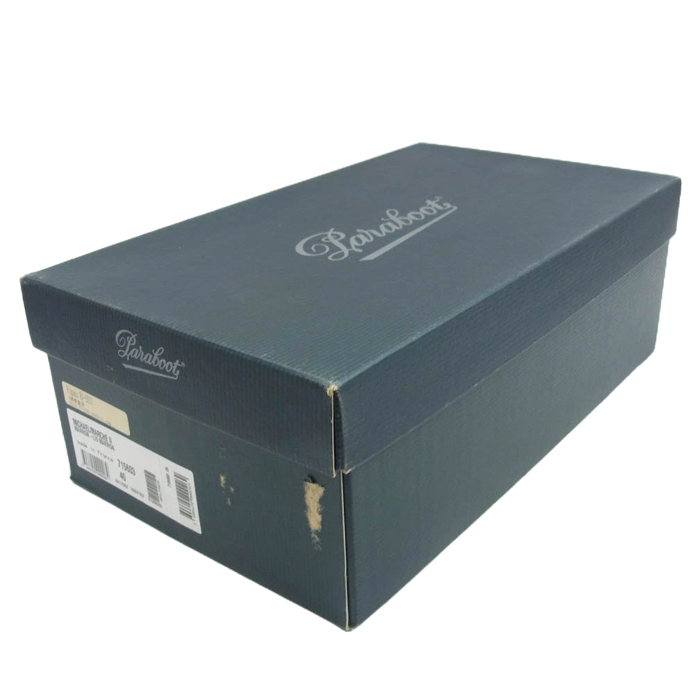 Paraboot パラブーツ 715603 MICHAEL MARRON ミカエル マロン レザー チロリアン シューズ ブラウン系 40【中古】