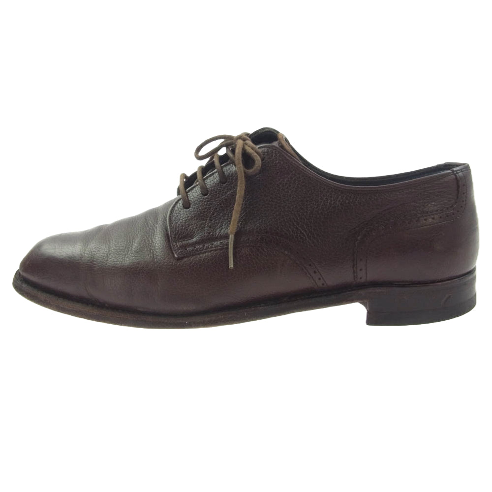 SCOTCH GRAIN スコッチグレイン 2314 レザー ビジネス シューズ ブラウン系 25EEE【中古】