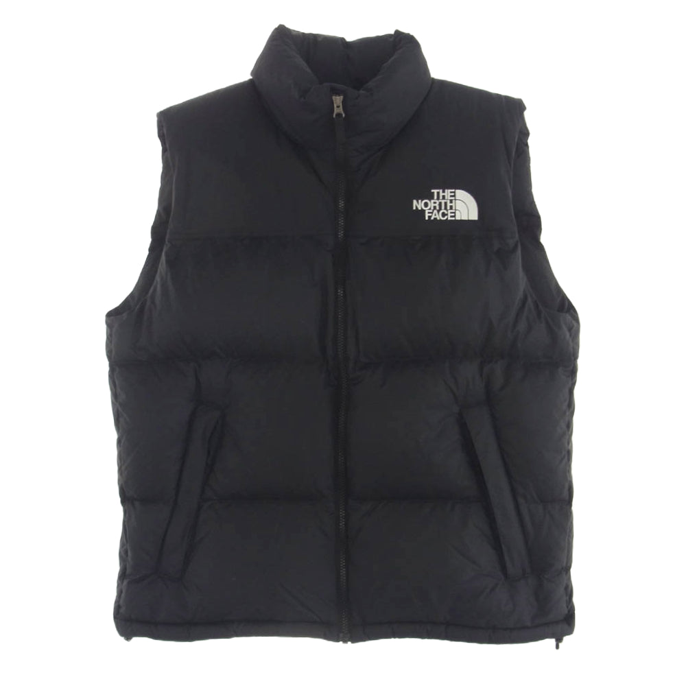 THE NORTH FACE ノースフェイス ND92232 Nuptse Vest ヌプシ ダウン ベスト ブラック系 XL【中古】