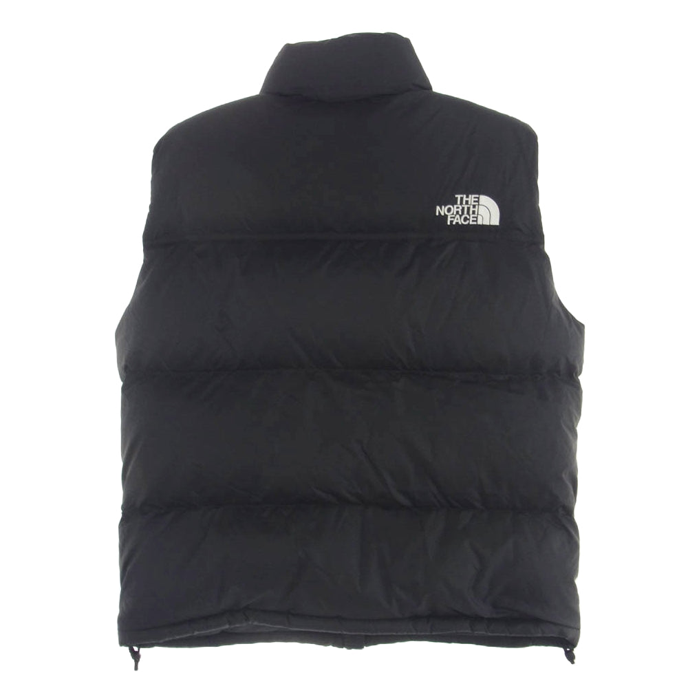 THE NORTH FACE ノースフェイス ND92232 Nuptse Vest ヌプシ ダウン ベスト ブラック系 XL【中古】