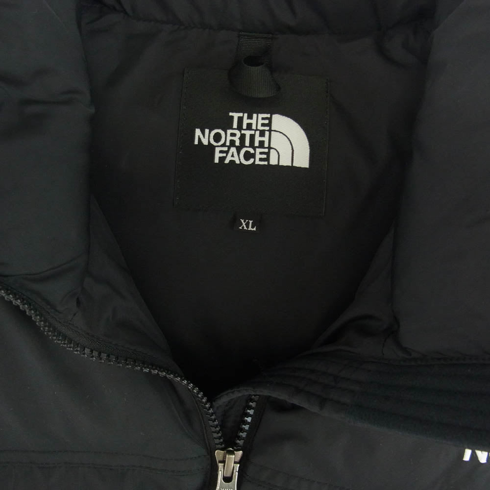 THE NORTH FACE ノースフェイス ND92232 Nuptse Vest ヌプシ ダウン ベスト ブラック系 XL【中古】