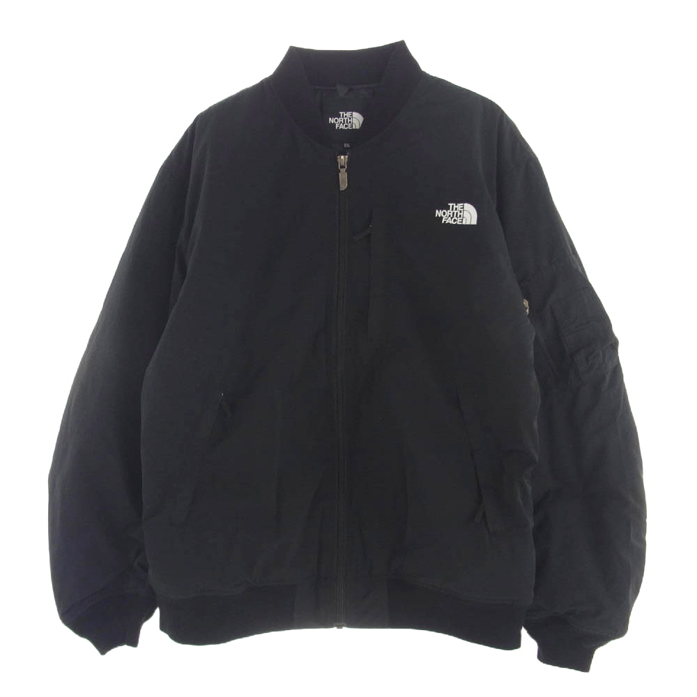 THE NORTH FACE ノースフェイス NY82334 Insulation Bomber Jacket インサレーションボンバージャケット 中綿ジャケット ブラック系 XXL【美品】【中古】