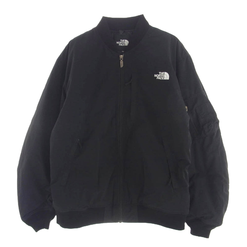 THE NORTH FACE ノースフェイス NY82334 Insulation Bomber Jacket インサレーションボンバージャケット 中綿ジャケット ブラック系 XXL【美品】【中古】