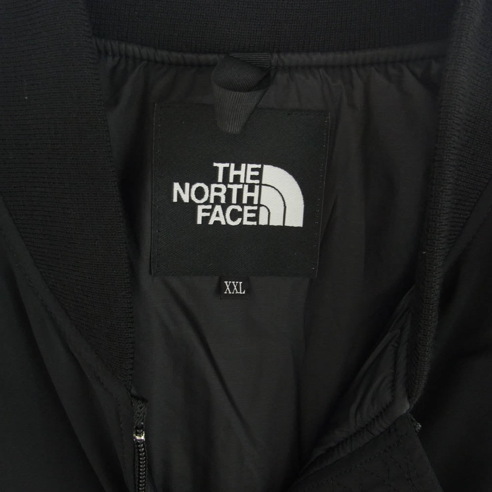THE NORTH FACE ノースフェイス NY82334 Insulation Bomber Jacket インサレーションボンバージャケット 中綿ジャケット ブラック系 XXL【美品】【中古】