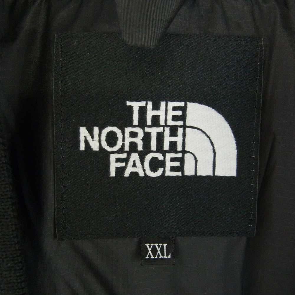 THE NORTH FACE ノースフェイス NY82334 Insulation Bomber Jacket インサレーションボンバージャケット 中綿ジャケット ブラック系 XXL【美品】【中古】