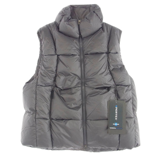 Goldwin 0 23AW GZ23301 Three Dimensional Down Vest スリー ディメンショナル フルジップ ダウンベスト グレー系 M【新古品】【未使用】【中古】